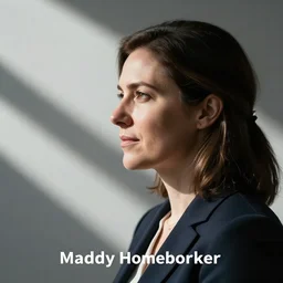 Maddy Homebroker corporate portait, headshot, profile