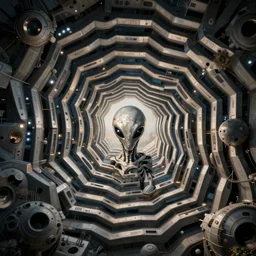 illusion pattern, alien technology, linear by petros afshar, tadao ando, anton fadeev