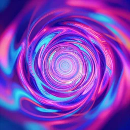vivid dream of recursive joy, vaporwave, realistic, abstract, HDR, render, 8k