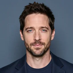 potrait photograph paul rudd with bad plastic surgery, botox failure