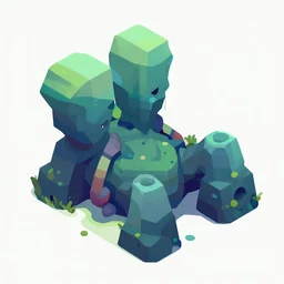 sadpunk biome, trending on artstation, non isometric view