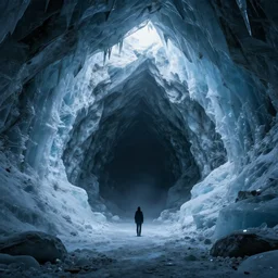 brocken spectre, lost in the void, ice cave