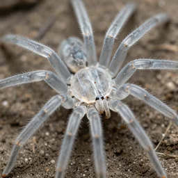 high quality close-up photo translucent gelatinous spiders! macro lens ,  gorgeous highly detailedhigh quality low angle hd 8k sharp shallow depth of field