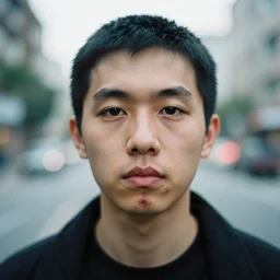 self portrait as exit wounds, f 1. 2, bokeh