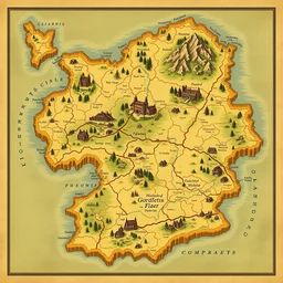 map of gondor