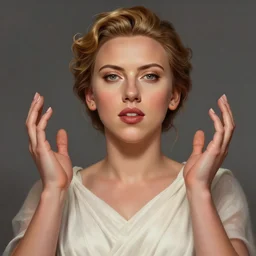 Scarlett Johansson as the Queen of Greece, anatomy, only two hands, highly detailed, digital painting, artstation, concept art, smooth, sharp focus, illustration, Unreal Engine 5, 8K, art by art by artgerm and greg rutkowski and edgar maxence
