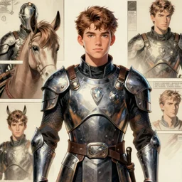 young teen male centaur warrior! sci - fi! moebius, milo manara, hugo pratt, french comic art, semi - realistic anime, portrait, beautiful face, symmetrical face, trending on pixiv, detailed, clean lines, sharp lines, crisp lines, award winning illustration, masterpiece, 4 k