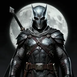 a highly detailed terrifying portrait of moon knight, james gurney, james jean