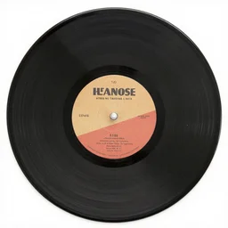 Artwork for a 7 inch house record from the 90s