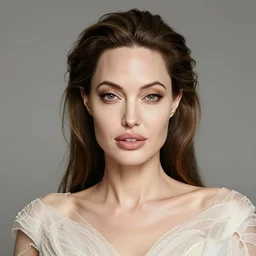 young angelina jolie portrait, fantasy, elegant, intricate, by stanley artgerm lau, greg rutkowski, thomas kindkade, alphonse mucha, loish, norman rockwell
