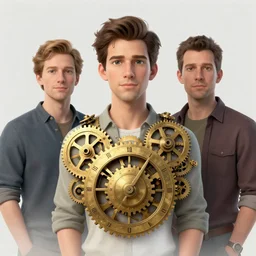 clockwork portrait, andre shulze, brian despain, chris mars, artstation