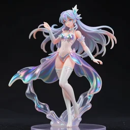 james jean isolated vinyl figure voluptuous passionate magical girl character design, figure photography, dynamic pose, holographic undertones, motion shapes color design, glitter accents on figure, anime stylized, sharp focus, accurate fictional proportions, high delicate defined details, ethereal lighting, editorial awarded