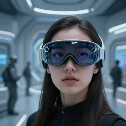 futuristic society where everybody has 2 0 / 2 4 vision