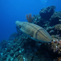 deep underwater creatures, hd, photorealistic
