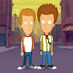beavis and butthead in blade runner cartoon