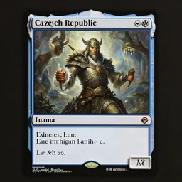 czech republic painted by john avon as an art for magic the gathering card, 4 k, octane render, highly detailed