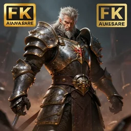 a warrior of fury as the lich king in heavy armor, art by greg rutkowski gaston bussiere fantasy soft hair trending on artstation deviantart book cover art concept art key art dramatic volumetric lighting, 4 k, award winning