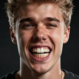 hyperrealistic dslr film still of justin bieber, extremely hyper - exaggerated bucked teeth, stunning 8 k octane comprehensive 3 d render, inspired by istvan sandorfi & greg rutkowski & unreal engine, perfect symmetry, dim volumetric cinematic lighting, extremely hyper - detailed, incredibly real lifelike attributes & flesh texture, intricate, masterpiece, artstation, stunning
