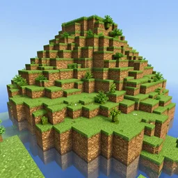 beautiful Minecraft terrain