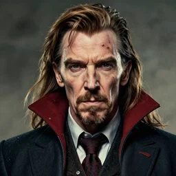 a highly detailed corrupt portrait of stephen strange, james gurney, james jean