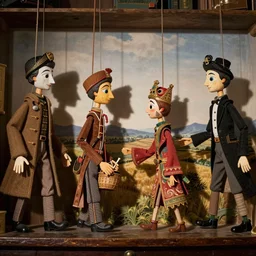 I am sure these puppets are very smart and have a very clear understanding of the principles of film.