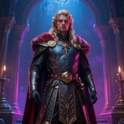 Lord Farquaad. Dark fantasy. Unreal Engine 5. DAZ. Hyper-realistic. Octane render. Symmetrical. Attention to detail. Vibrant bright colours. High saturation. Extremely moody lighting. Atmospheric. Cinematic. Intricate. 8K. Stunning. Breathtaking. Awe-inspiring. Award-winning. Concept art. Trending. ArtStation