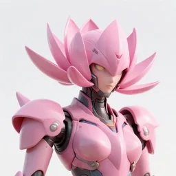 futuristic pink nymphaea themed mecha waterlily upper body, sepals forming helmet, highly detailed, nymphaea, 8 k hd resolution, barbatos gundam with floral inlay, bandai box art, star wars, makoto kobayashi, frank gehry, raymond swanland