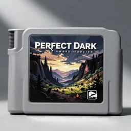 perfect dark game cartridge for the n64