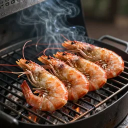 shrimp that was left on the grill way too long
