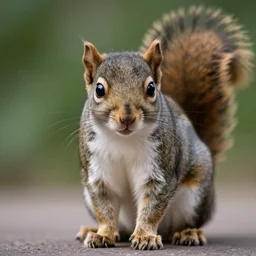 a feline squirrel - cat - hybrid, animal photography