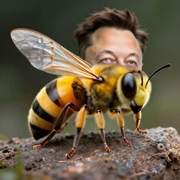 elon musk as a wasp