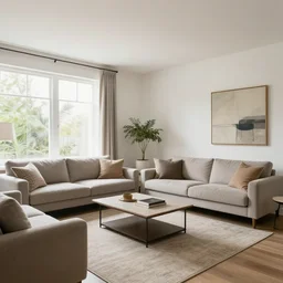 equirectangular living room