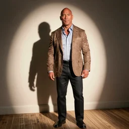 Mr. Bean as Dwayne The Rock Johnson