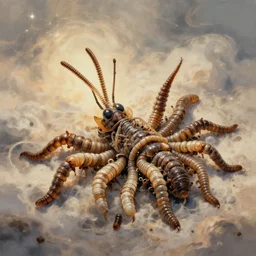 heaven made of worms