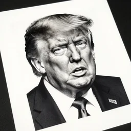 risograph of donald trump's grotesque true form revealed, horror, high details, intricate details, by vincent di fate, artgerm julie bell beeple, 1 9 8 0 s, inking, vintage 8 0 s print, screen print