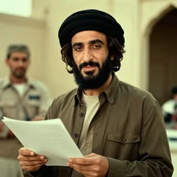 osama bin laden in a 1 9 5 0 s noira film, detective