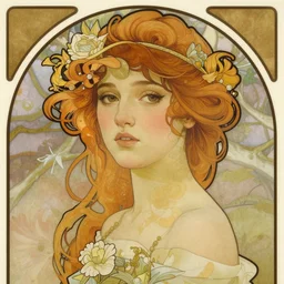 detailed portrait of amber heard by alphonse mucha, ayami kojima