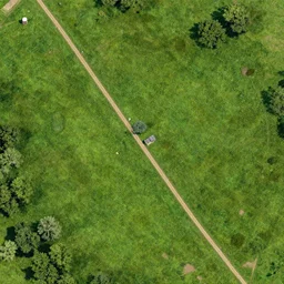 isometric, miniature photography closeup, h0, 1:87, Meadow, pathes, highly detailed, satellite image, game map, anno 1602, cgsociety, artstation