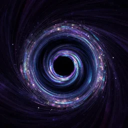 psychedelic disco that can ’ t escape vortex black hole 4 k award winning digital art by alena aenami les edwards