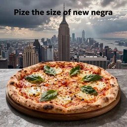 “ a pizza the size of new york city ”