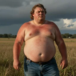 big fat obese redneck