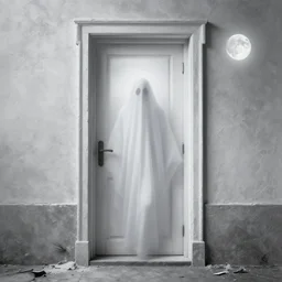 Step out the front door like a ghost into the fog, Where no one notices the contrast of white on white, And in between the moon and you, The angels get a better view Of the crumbling difference between wrong and right, highly detailed matte painting