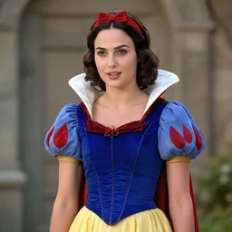 realistic photo of Gal Gadot as Snow White, highly detailed,