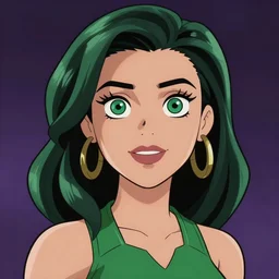 she - hulk, cartoon portrait,