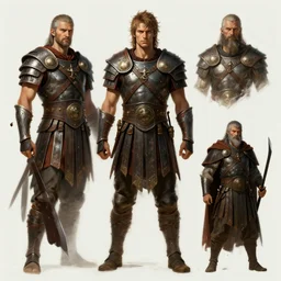 ancient gladiator, beksinski, wayne barlowe, ruan jia, dark soul concept art, for honor charector concept art, the hobbit concept art