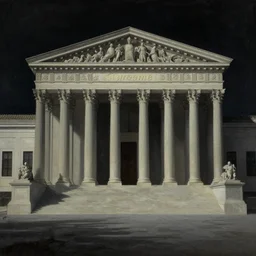 supreme court dark painting by turner