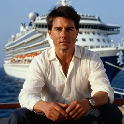 Tom Cruise on a Carnival Cruise ship in Eyes Wide Shut (1999)