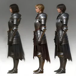 side profile concept art by thomas blackshear of imogen poots as a gloomhaven paladin, plate armor, volumetric lighting matte painting, by and hsiao ron chen, artgerm, lawren harris, eve ventrue, magali villeneuve, jeremy lipkin, rob rey, christophe vacher
