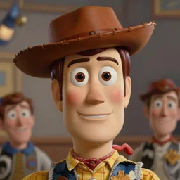 jake gyllenhaal as woody from toy story wearing woodys hat and clothes, luxury portrait, art by artgerm, wlop, loish, ilya kuvshinov, 8 k hyperrealistic, hyperdetailed, beautiful lighting, detailed background, depth of field, symmetrical face, painting, soft, close up shot, soft lighting, warm lights, super detailed, painting by leyende