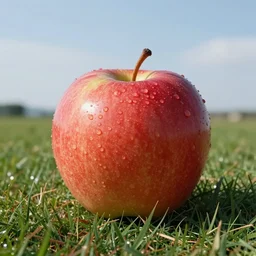 a portrait of a 🍎 in a scenic environment by by ansel adams
